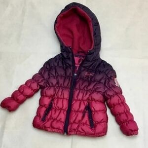 Weatherproof baby long sleeve puff jacket